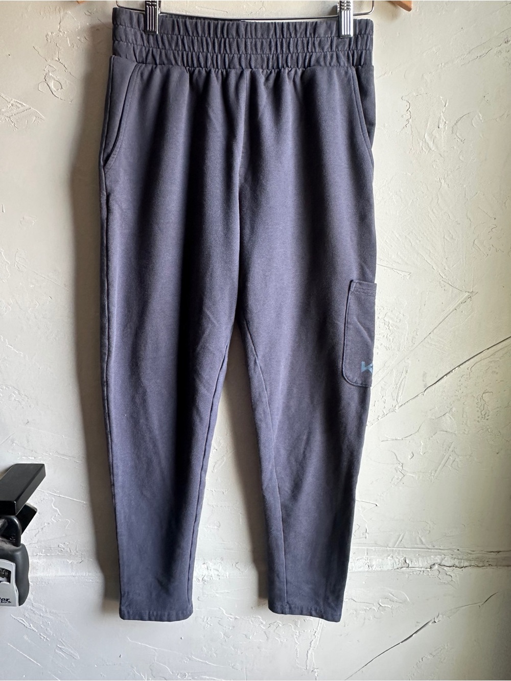 Kari Traa‎ Jogger Sweatpants Blue Gray Soft Knit Athleisure Lounge Outdoor